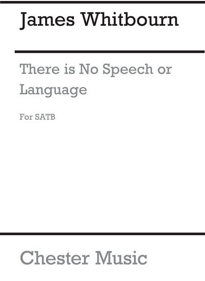 J. Whitbourn: There Is No Speech Or Language