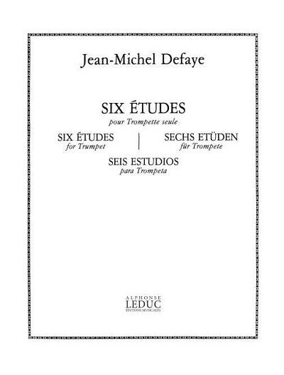 J.-M. Defaye: 6 Etudes (Bu)