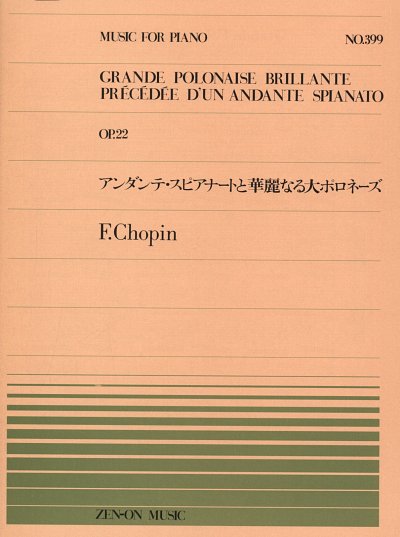 F. Chopin: Grande Polonaise Brillante op. 22 399, Klav