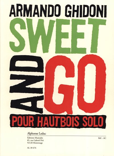 A. Ghidoni: Sweet & Go - Oboe