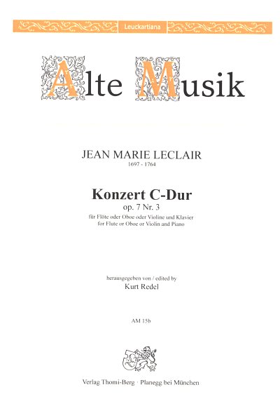 J.-M. Leclair: Concerto C-Dur Op 7/3