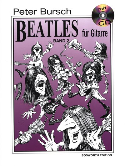 P. Bursch: Beatles für Gitarre, Git (+CD)