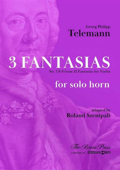 G.P. Telemann: 3 Fantasias, Hrn