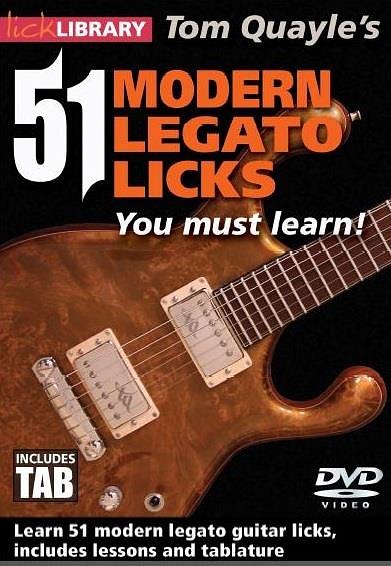51 Modern Legato Licks You Must Learn, Git (DVD)