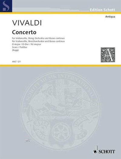 A. Vivaldi: Concerto D-Dur RV 404  (Part.)