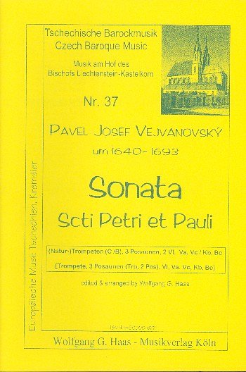 P.J. Vejvanovsky: Sonata Scti Petri Et Pauli