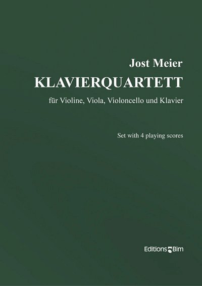 J. Meier: Klavierquartett, VlVlaVcKlav (4Sppa)