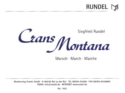 S. Rundel: Crans Montana, Blask (Dir+St)