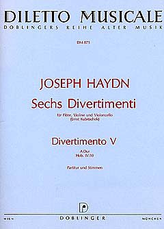J. Haydn: Divertimento 5 A-Dur Hob 4/10