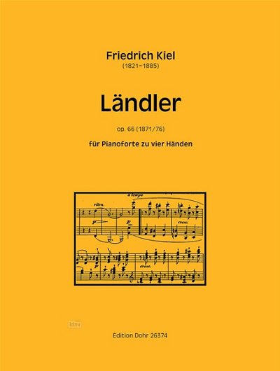 F. Kiel: Ländler op. 66, Klav4m (Sppa)