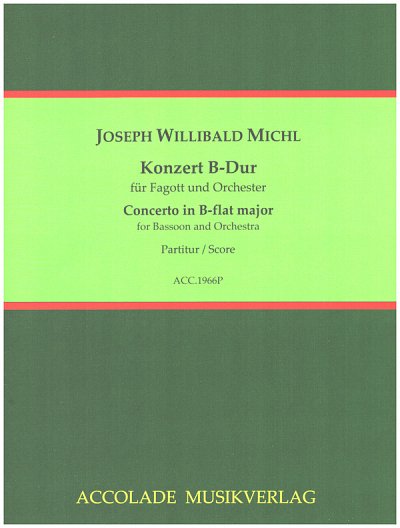J.W. Michl: Concerto in B-flat major