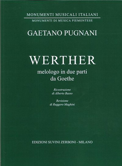 G. Pugnani: Werther, Orch (Part.)