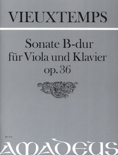 H. Vieuxtemps: Sonate B-Dur Op 36