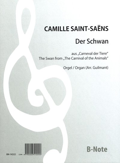 C. Saint-Saëns: Der Schwan aus _Der Karneval der Tiere_, Org