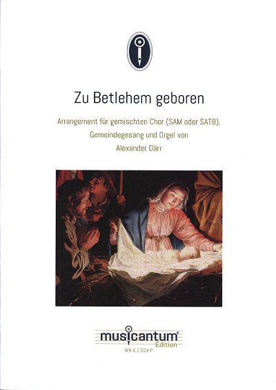 F. Spee: Zu Bethlehem geboren, GchOrg (Part.)