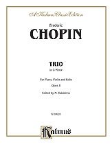 DL: F. Chopin: Chopin: Trio in G Minor, Op. , VlVcKlv (Klavp