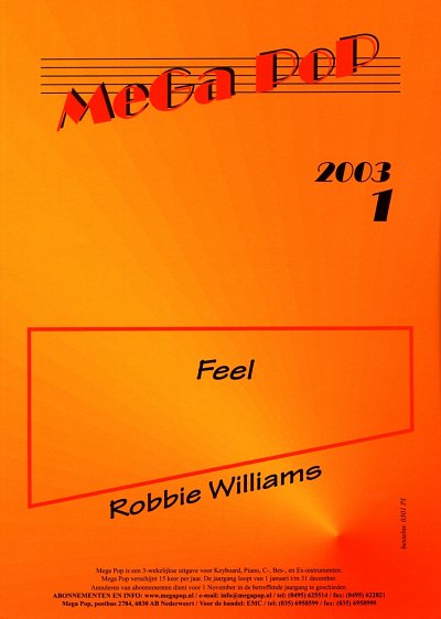 Williams Robbie: Feel Mega Pop 2003-01