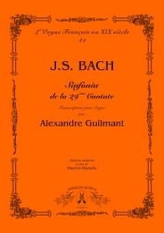 J.S. Bach: Sinfonie De La 29Ème Cantate, Org