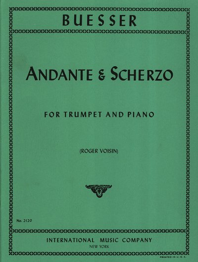 H. Büsser: Andante E Scherzo Op. 44 (Voi, TrpKlav (KlavpaSt)
