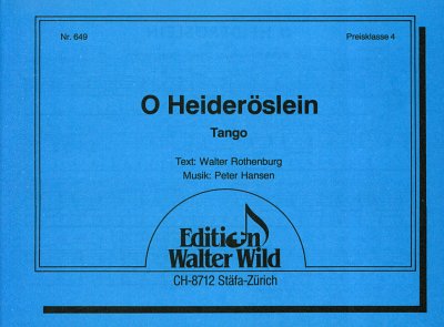 P. Hansen: O Heideröslein, HH (EA)