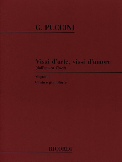 G. Puccini: Tosca: Vissi D'Arte, Vissi D'Amore, GesKlav