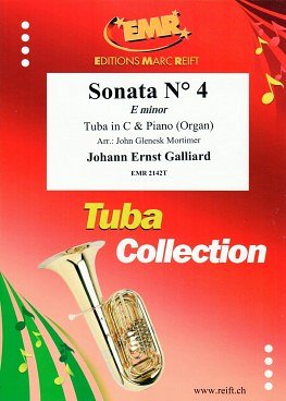 J.E. Galliard: Sonata N° 4 in E minor, TbKlv/Org