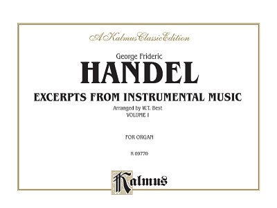 G.F. Haendel: Extracts from Instrumental Music 1, Org