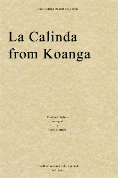 F. Delius: La Calinda from Koanga, 2VlVaVc (Part.)