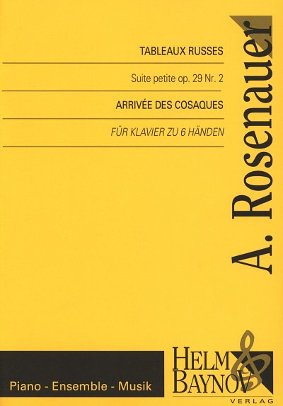 A. Rosenauer: Tableaux Russes - Petite Su, Klav(6Hd) (Pa+St)