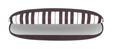 Brillenbox Tastatur (Brilletui) (schwarz-weiß)