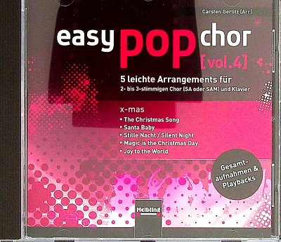 C. Gerlitz: easy pop chor (vol.4) - x-mas - , GsGchOrch (CD)