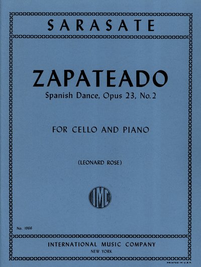 Zapateado Op. 23 N. 2 (Bu)