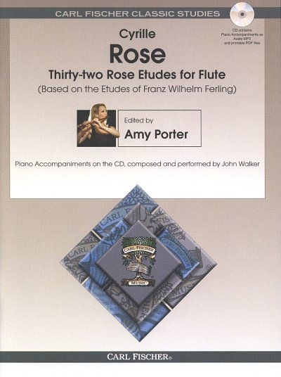 C. Rose: Thirty-two Rose Etudes, Fl;Klav (+CD)