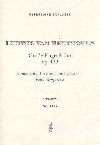 Große Fuge B-Dur op.133, Stro (Stp)
