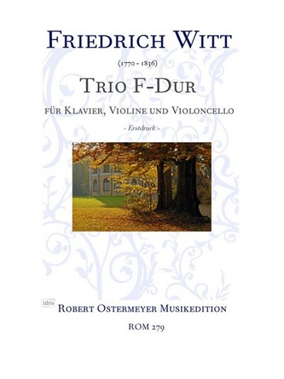 F. Witt: Trio F-Dur, VlVcKlv (Pa+St)