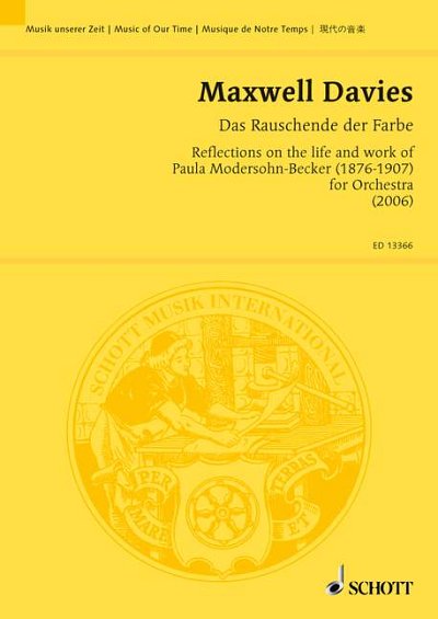P. Maxwell Davies i inni: Das Rauschende der Farbe