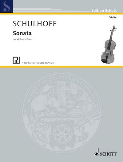 E. Schulhoff: Sonata