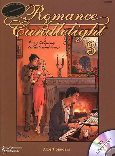 A. Sanders: Romance & Candlelight 3, Fl (+CD)