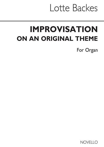 Improvisation On An Original Theme, Org