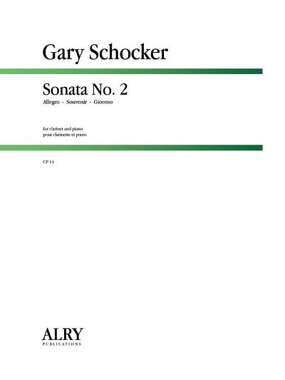 G. Schocker: Sonata No. 2 For Clarinet and Pia, KlarKlv (Bu)