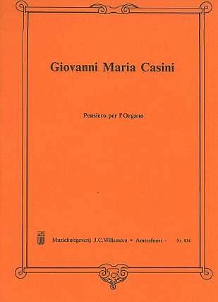 G.M. Casini: Pensiero Per L'Organo