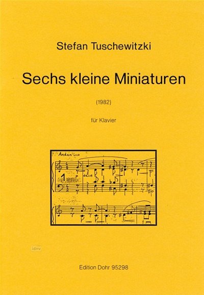 T. Stefan: Sechs kleine Miniaturen, Klav (Part.)