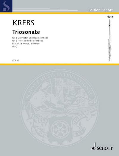 J.L. Krebs: Sonate en trio en si mineur