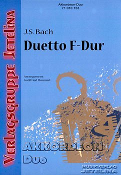 J.S. Bach: Duett F-Dur, 2Akk (Pa+St)