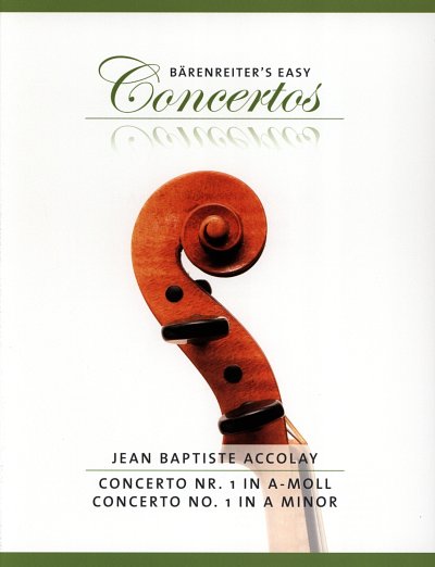 J.-B. Accolay: Concerto Nr. 1 a-Moll, VlOrch