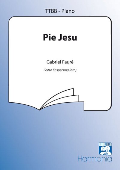 G. Fauré: Pie Jesu, Mch4Klav (Part.)