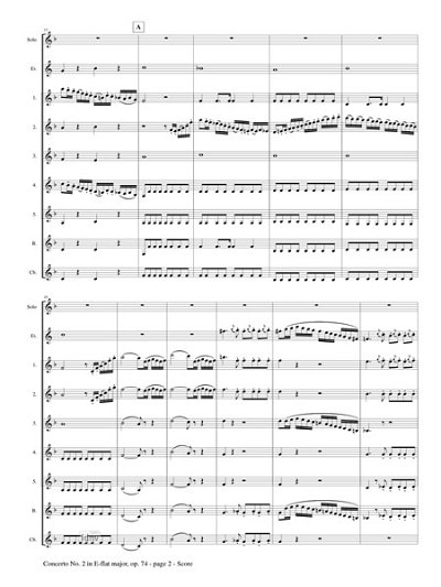 C.M. von Weber: Concerto No. 2 In E-Flat Major, Op.  (Pa+St)