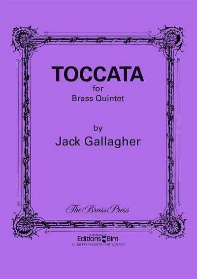 J. Gallagher: Toccata, 5Blech (Pa+St)