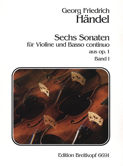 G.F. Haendel: 6 Sonaten op. 1, Nr. 3, 10, 12