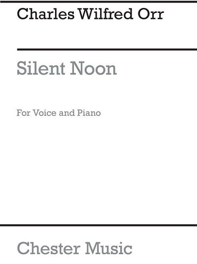 Silent Noon for Voice and Piano, GesKlav